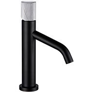 Mexen Rumba One basin mixer, black / chrome (73501-77) - Tap