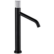Mexen Rumba high basin mixer, black / chrome (73511-77) - Tap