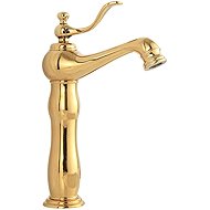 MEXEN Vela basin mixer, tall, gold (744510-50) - Tap