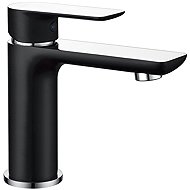 MEXEN Alfa basin mixer, black/chrome (745700-71) - Tap
