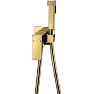 MEXEN Cube pedestal bidet mixer, gold (7599150-50) - Tap