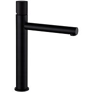 Mexen Elba One basin mixer, tall, black (74111-70) - Tap