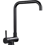Mexen Madox Sink mixer under the window, foldable, black (672000-70) - Tap
