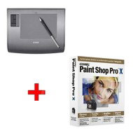 Tablet Wacom Intuos3 A6 Wide s aplikací Corel Paint Shop PRO X CZ - Graphics Tablet