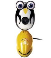 Kamera The Frog Family - Pinguin Webcam - černo-žlutá (black-yellow), USB - -