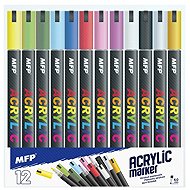 MFP acrylic 4 mm, set of 12 - Markers