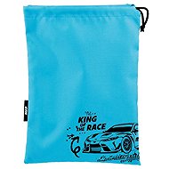 MFP Slipper bag 27 × 36 cm, blue - Drawstring Bag