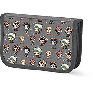 MFP single tier unfitted, 2 flaps, Anime mascots - Pencil Case
