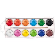MFP 12 Farben 30 mm + Pinsel - Aquarell-Farben
