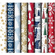 MFP Weihnachten, Rolle 1000 x 70 cm, Mix Nr. 11 - 1 Stück (zufälliges Motiv) - Geschenkpapier