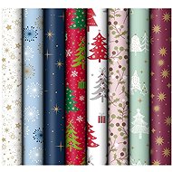 MFP Christmas, roll 500 x 70 cm - 1 pc (mix of motifs) - Wrapping Paper