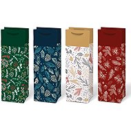 MFP Christmas V32, 120 x 360 x 100 mm - 1 pc (mix of motifs) - Wine Bag