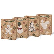 MFP Christmas L LUX KRAFT V10, 260 x 320 x 138 mm - 1 pc (mix of motifs) - Gift Bag