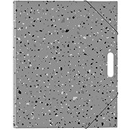 MFP A4 Drawing Folder Terrazzo Grey - Document Folder