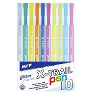 MFP X-trail GLITTER + PASTEL - Set of 10 - Gel Pen 