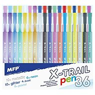 MFP X-trial - Set of 36 - Gel Pen 