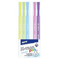 MFP X-trail PASTEL - sada 6 ks - Gel Pen 