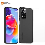 Made for Xiaomi TPU Kryt + Tvrzené Sklo pro Redmi Note 11 Pro+ 5G Black - Phone Cover