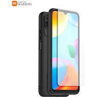 OEM Made for Xiaomi TPU Cover + Tempered Glass for Xiaomi Redmi 10C Black - Phone Cover