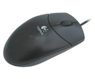 Myš Logitech B69 OPTICKÁ - černá, PS/2+USB - 