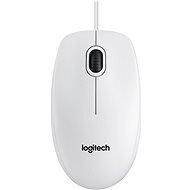 Logitech B100 Optical USB Mouse biela - Myš