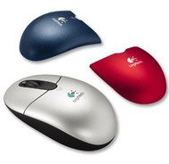 Logitech Cordless Pilot Optical mouse Colour Select stříbrná (silver) + 2 barevné vým. kryty - PS/2+ - 