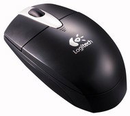 Myš Logitech V200 Cordless Notebook Mouse černá (black) bezdrátová optická, USB - Mouse