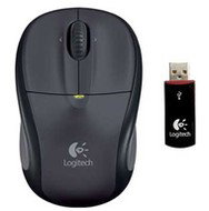 Logitech V220 Cordless Notebook Mouse černo-šedá - Mouse