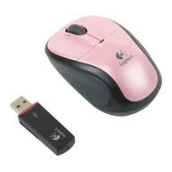 Logitech V220 Cordless Notebook Mouse růžová  - Mouse