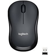 Logitech Wireless Mouse M220 Silent - fekete - Egér