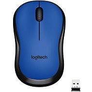 Logitech Wireless Mouse M220 Silent, modrá - Myš