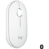 Logitech Pebble 2 M350s Wireless Mouse, Off-white - Egér