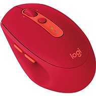 Logitech Wireless Mouse Silent M590 Red - Mouse