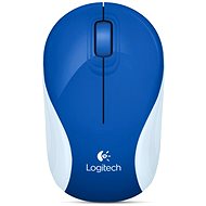  Logitech Wireless Mini Mouse M187 Blue Brave  - Mouse
