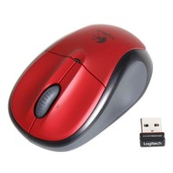Logitech M305 Cordless Mouse ruby red - Mouse