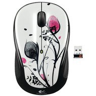 Logitech M325 Fingerprint Flowers - Mouse