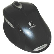 Myš Logitech MX1000 Laser Mouse černá (black), bezdrátová laserová, 800dpi, 8 tlačítek + kolečko, PS - Mouse