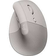 Logitech Lift Vertical Ergonomic Mouse Sand - Maus