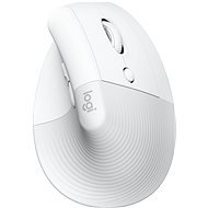 Logitech Lift Vertical Ergonomic Mouse for Business Off-White - Egér