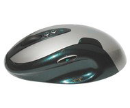 Myš Logitech G7 Cordless Laser Mouse černo-zelená (black-green), bezdrátová laserová, 2000dpi, 5 tl. - Mouse