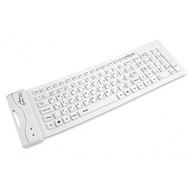 MEDIA-TECH MT-RUBBER bílá - Keyboard