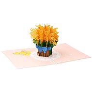 3D Greeting Card Blooming Beauty - Greeting Card