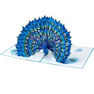 3D card Proud Peacock - Greeting Card