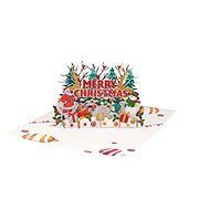 MAGIC MOMENTS Přání - 3D, šťastné Vánoce - Greeting Card
