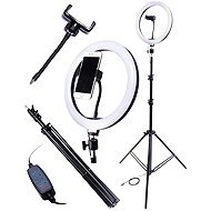 MG Ring Light circular + tripod 2,2 m, black - LED Light