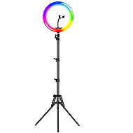 MG ZD666 RGB circular + tripod 2.1 m, black - LED Light