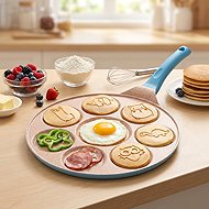 MG Pancakes Pancake pan Animals 26,5 cm, beige - Pan