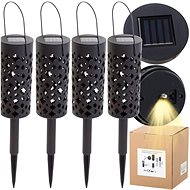 MG Lantern Stars solar lamp 4 pcs, black - Garden Lighting