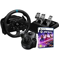 Logitech G923 Driving Force pro PC/PS5/PS4 + Driving Force Shifter + F1 24 pro PS5 - Steering Wheel