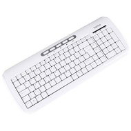 Keyboard Saitek Ultra Slim CZ white - Keyboard